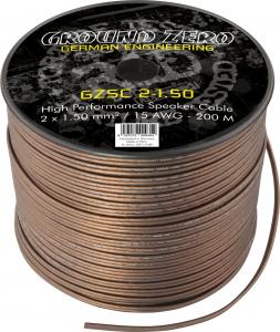 Миниатюра продукта Ground Zero GZSC 2-1.50 200м - акустический кабель